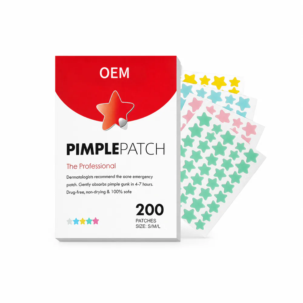 Pimple Patch private label face cream product packaging on a white background