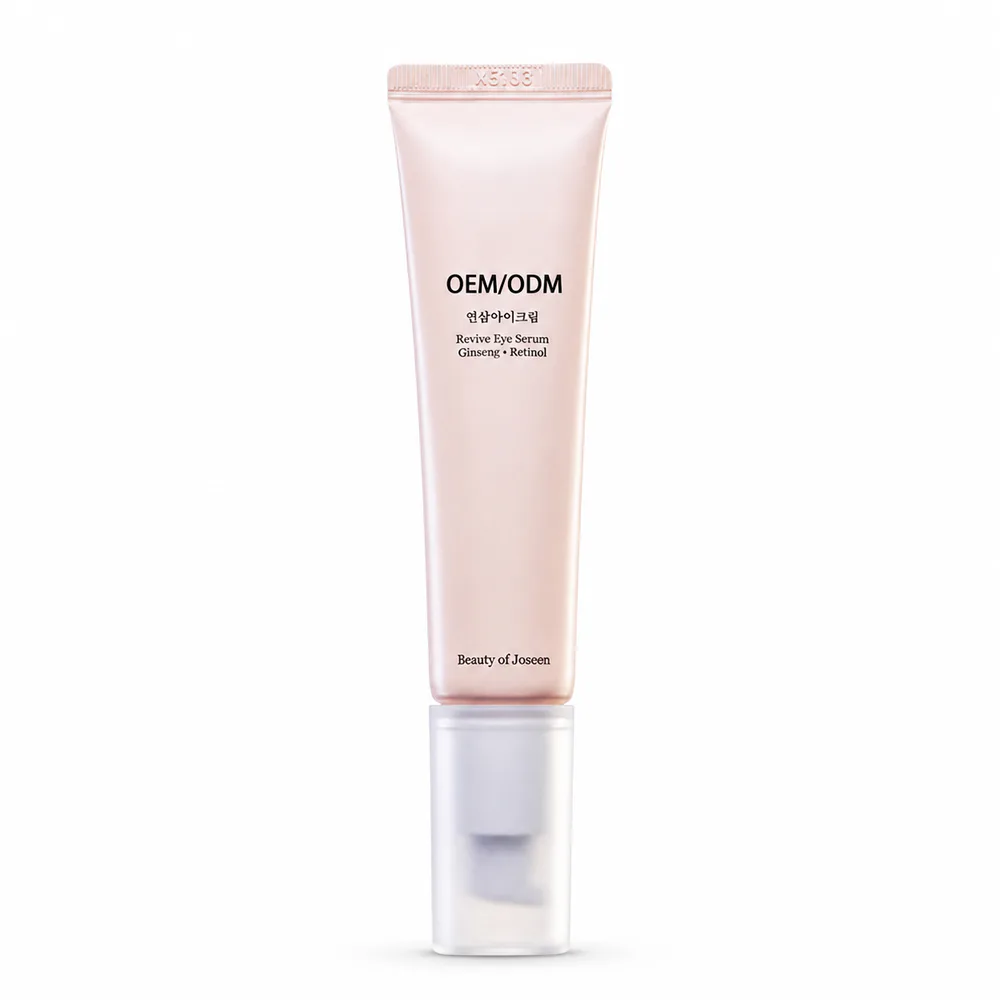 Ginseng Retinol Revive Eye Serum private label serum product packaging on a white background